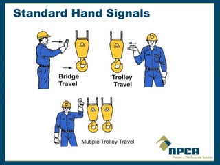 Standard Hand Signals
 