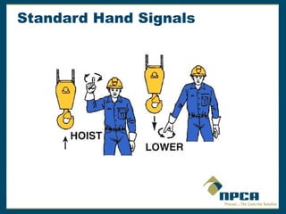 Signal Man Lift Overhead crane operation and safety instruction | PPT
