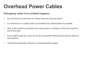 Overhead-Power-Cables classroom presentation | PPT