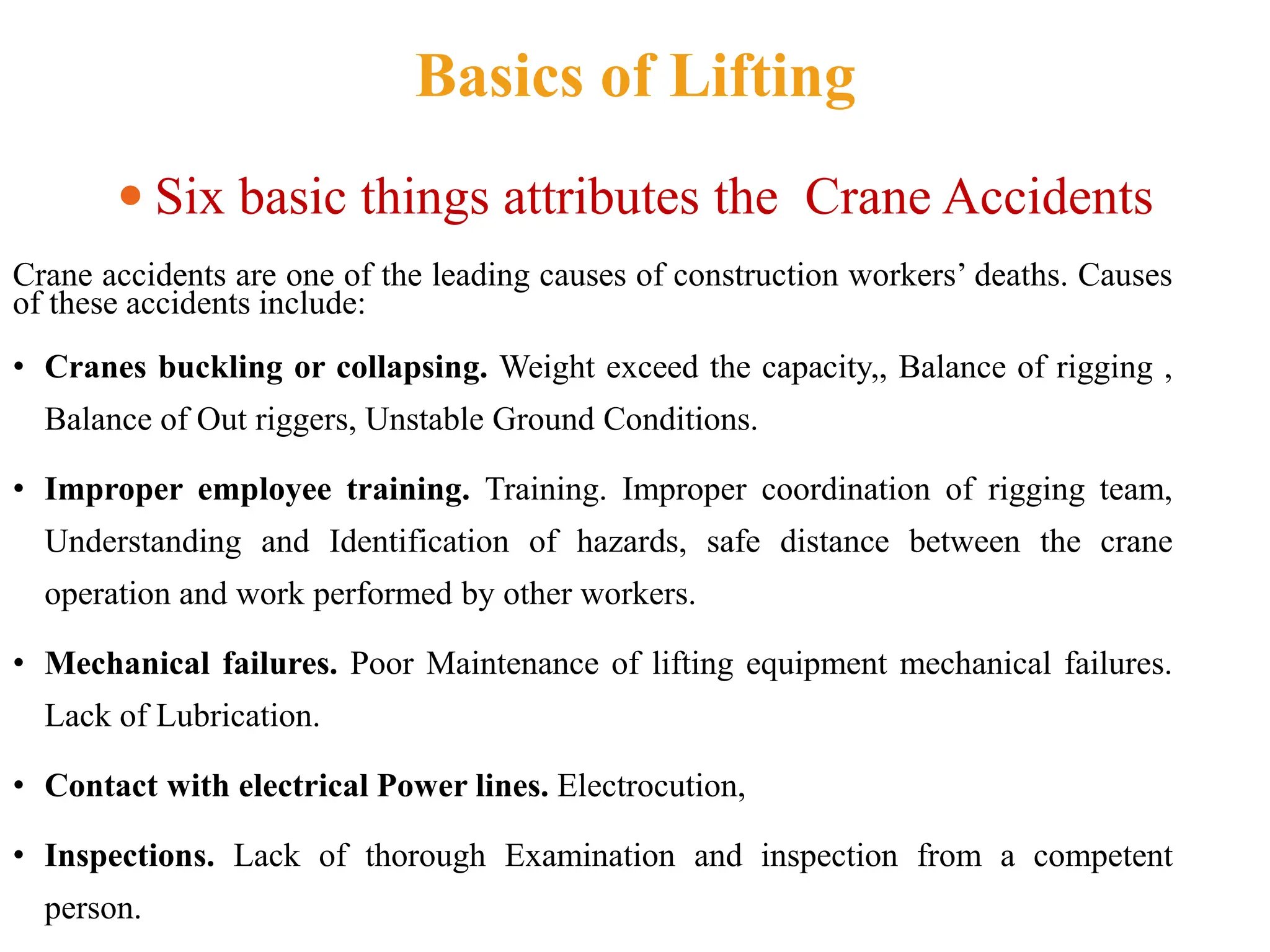 Overhead Crane Safety Training for third party especially in uae ...