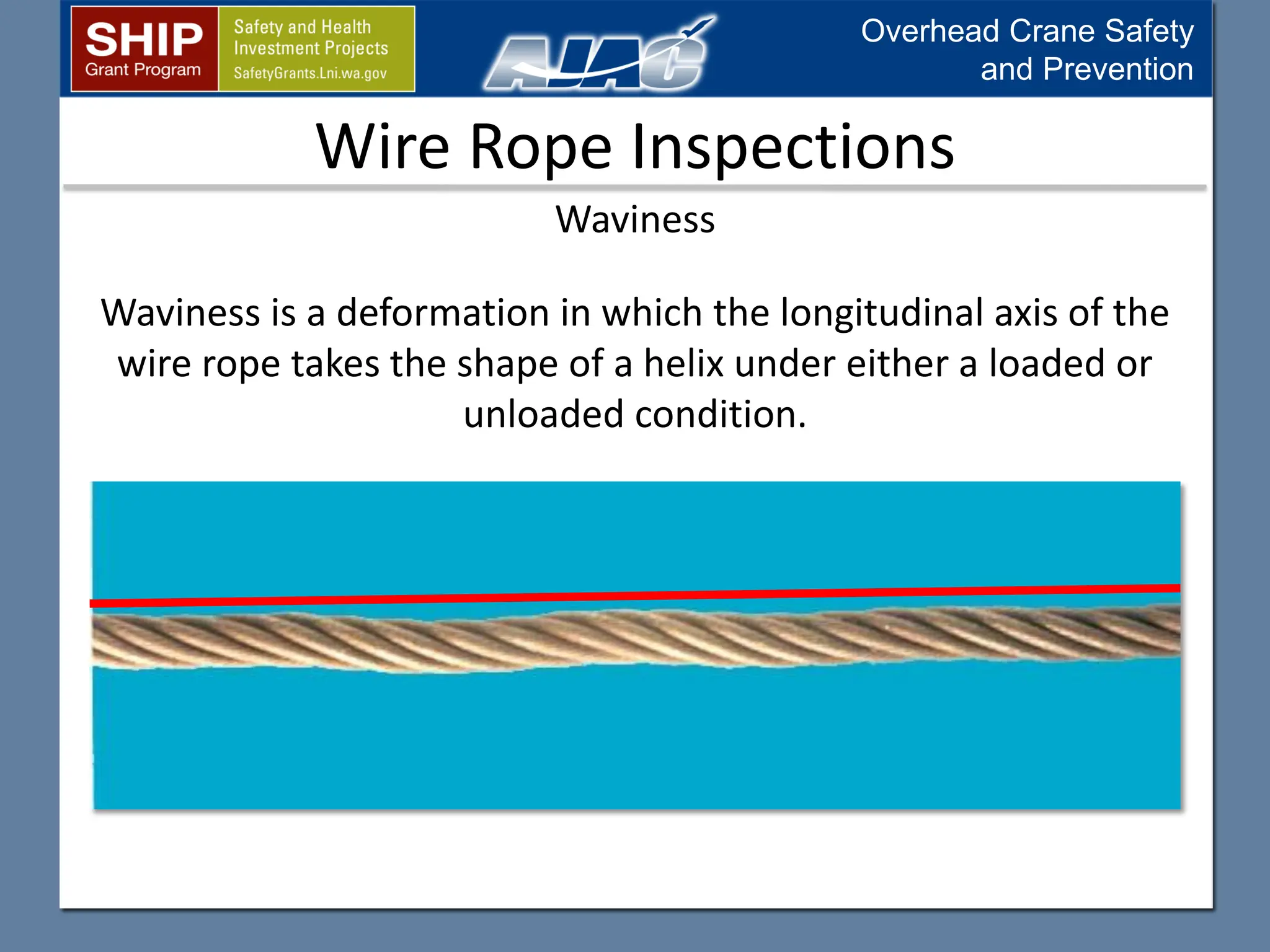 Wire Rope Wavness Overhead Crane Safety Training purpose.pdf