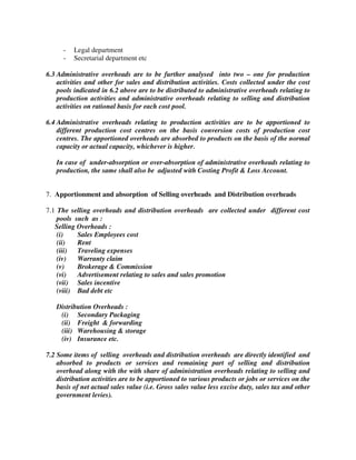 Overheads | PDF