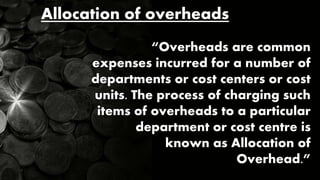 Overheads | PPTX