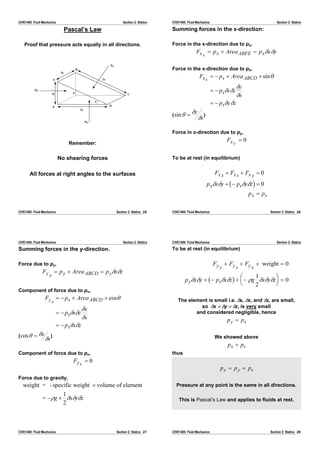 Direction Angles Statics fluid mechanics | PDF