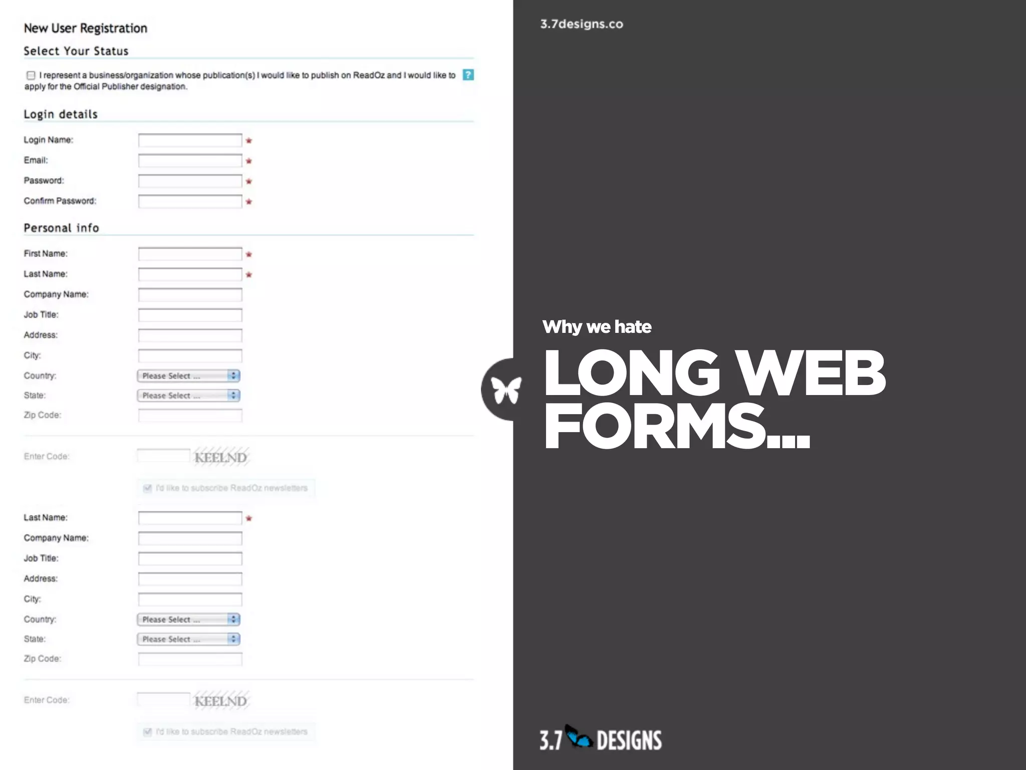 Why we hate


LONG WEB
FORMS...
 