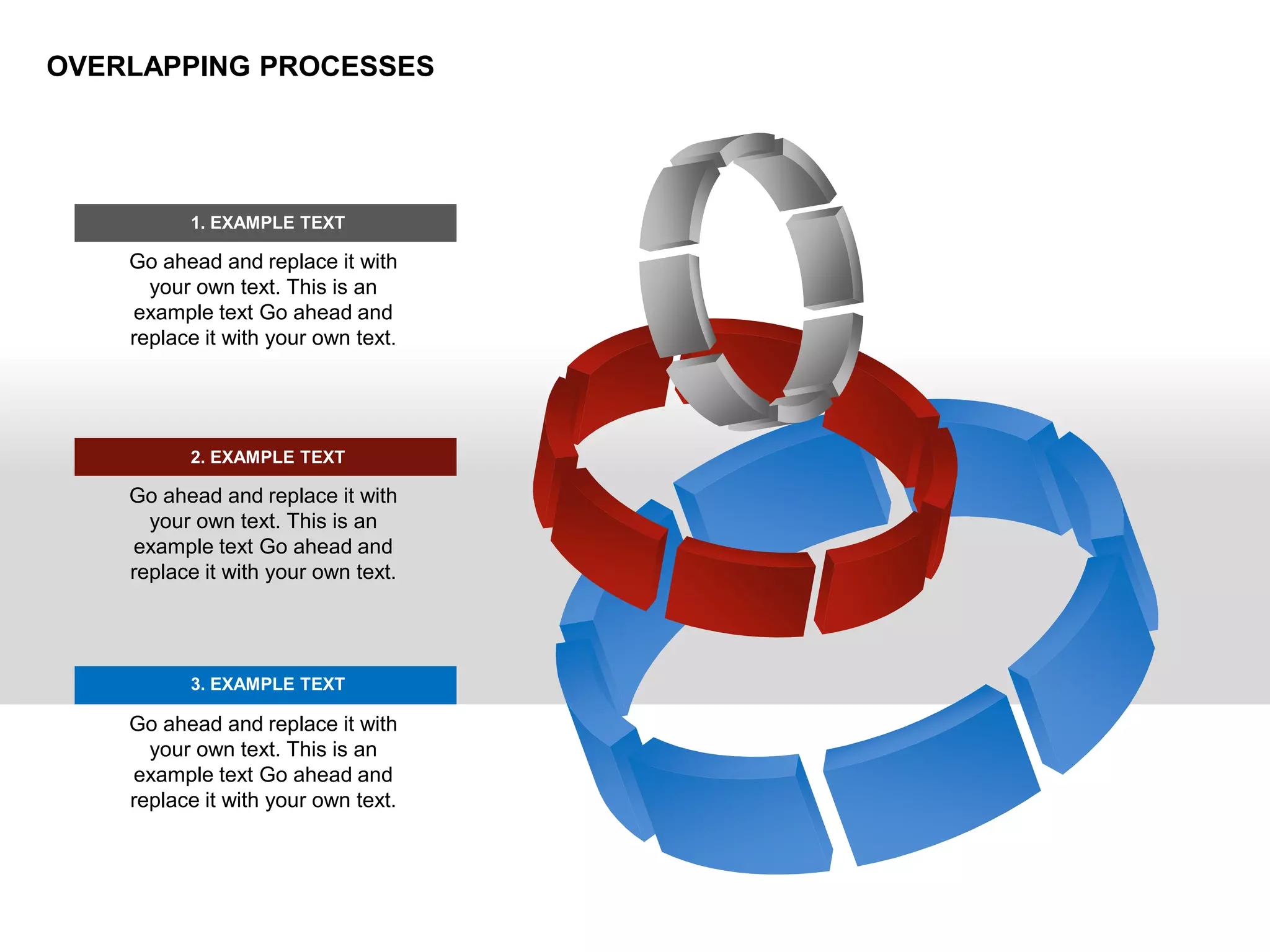 Overlapping Processes (for PowerPoint and Google Slides) | PPT