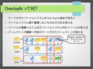 ちょっとOverlayfsの実装、読んでみました(A brief report of overlayfs source code ...