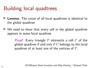 IO-Efficient Point Location and Map Overlay in Low-Density Subdivisions