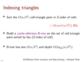 IO-Efficient Point Location and Map Overlay in Low-Density Subdivisions