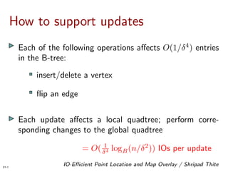 IO-Efficient Point Location and Map Overlay in Low-Density Subdivisions