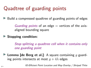 IO-Efficient Point Location and Map Overlay in Low-Density Subdivisions