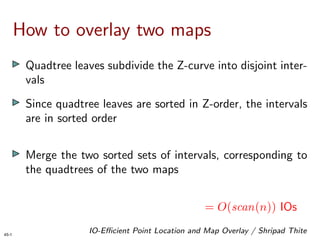 IO-Efficient Point Location and Map Overlay in Low-Density Subdivisions