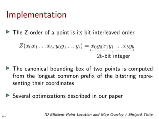 IO-Efficient Point Location and Map Overlay in Low-Density Subdivisions