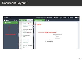 Introduction to Overleaf Workshop | PDF