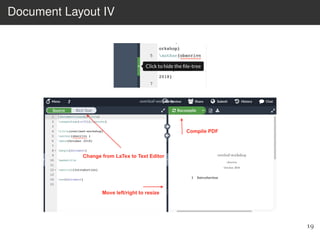 Introduction to Overleaf Workshop | PDF