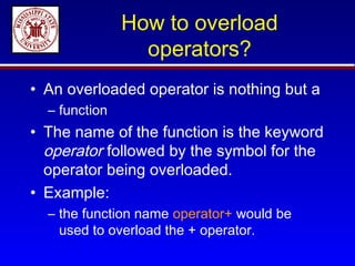 Overloading | PPT | Programming Languages | Computing