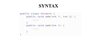 Method Overloading In Java | PDF