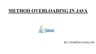 What is Java method overloading? - Quora
