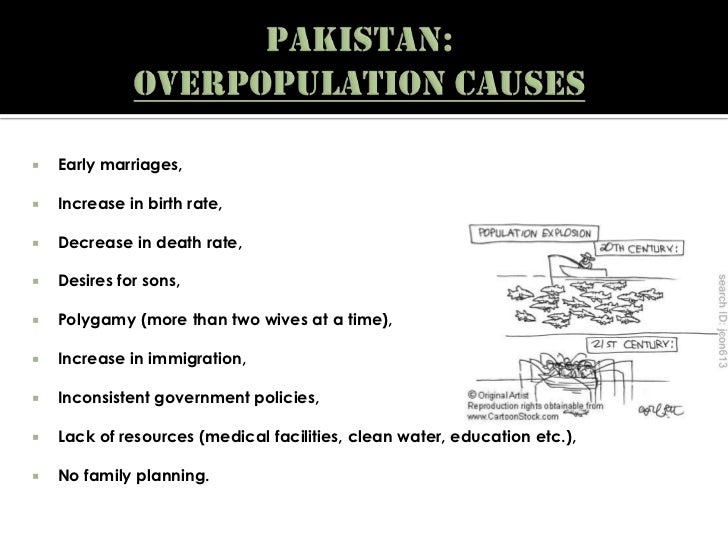 Over population in pakistan
