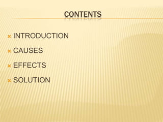 Overpopulation | PPTX