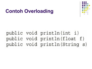 Contoh Overloading 