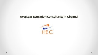 Overseas Education Consultants in Chennai
 