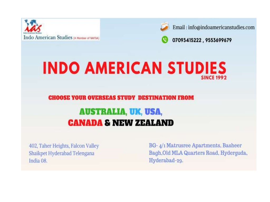 Overseas education consultant in Hyderabad / Overseas job consultancy…