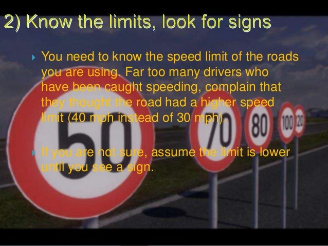 overspeeding