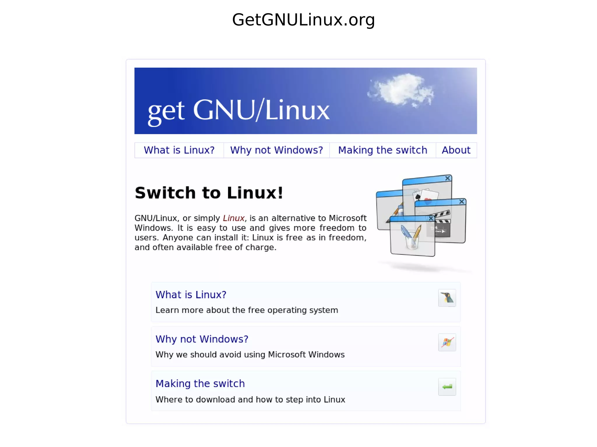 GetGNULinux.org
 