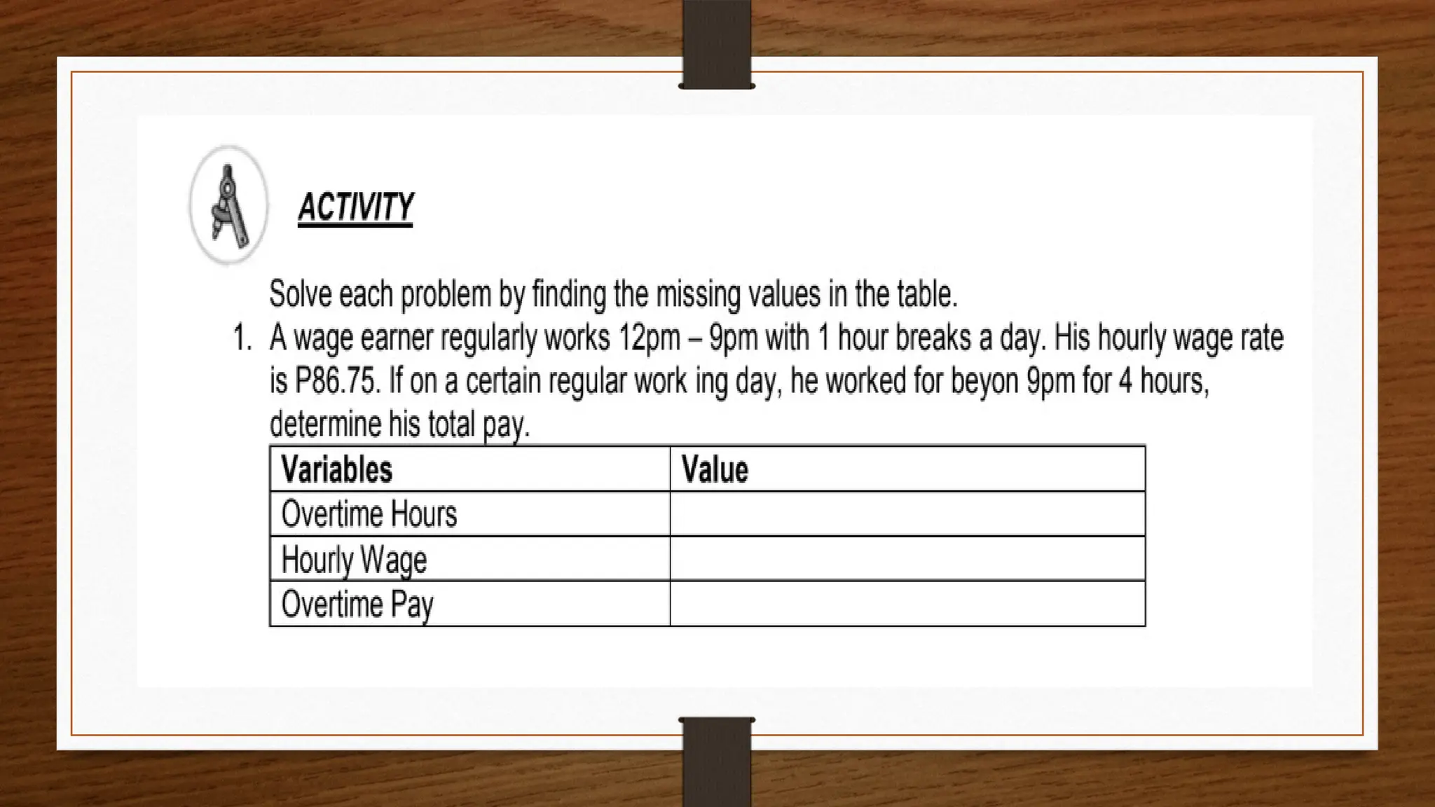Overtime Pay power point presentation materials