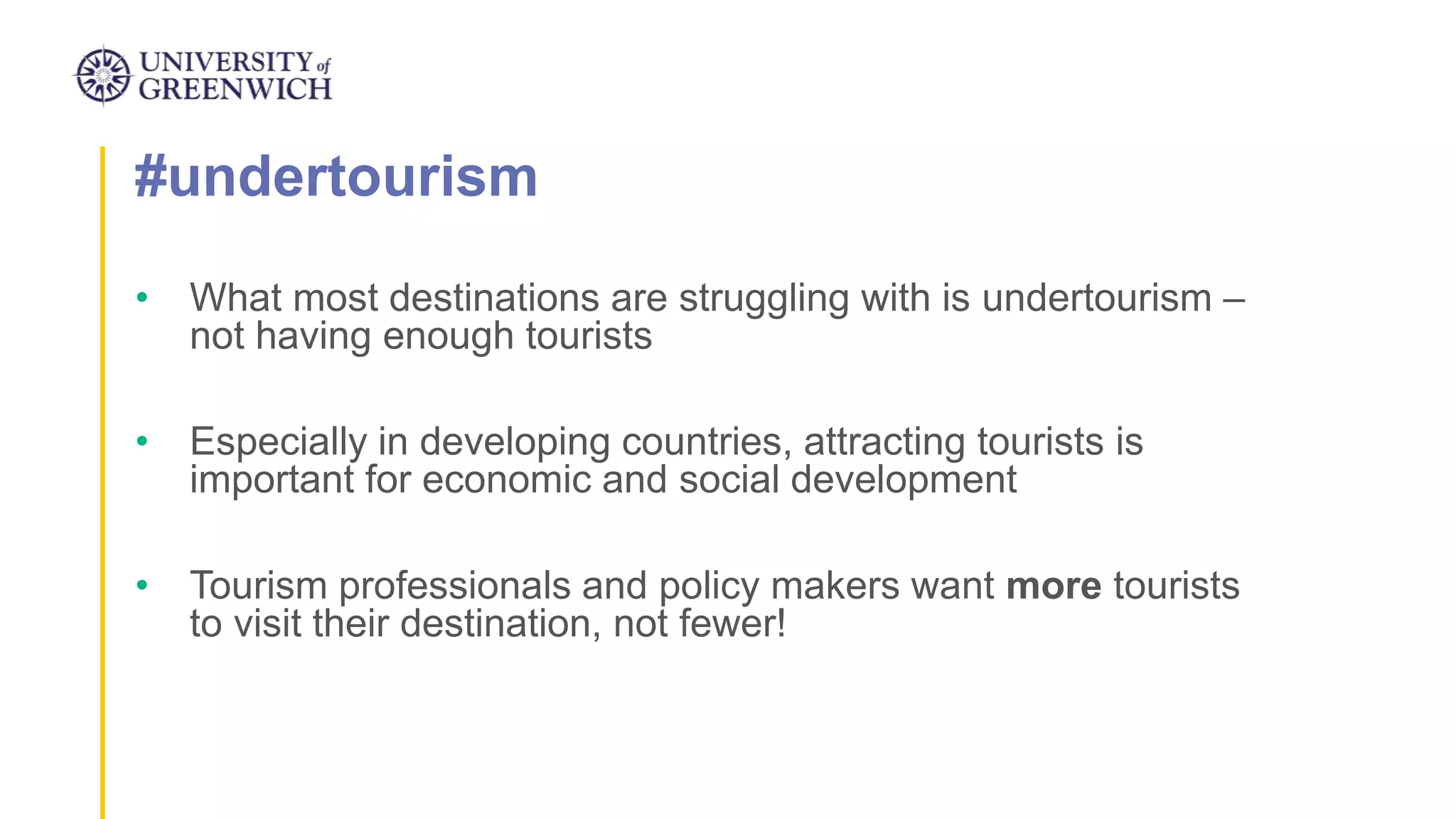 Overtourism - a real crisis? | PPTX