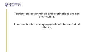 Overtourism - a real crisis? | PPTX