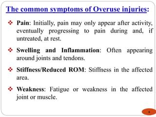 Overuse Conditions Overuse injuries and pdf and acute injuries | PDF