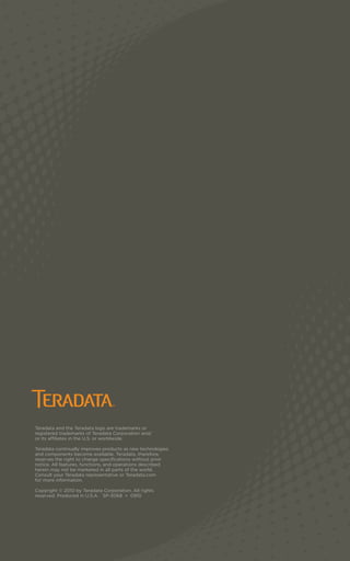 Teradata Overview | PDF
