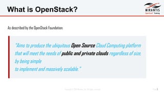 OpenStack Overview and History | PDF