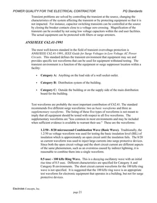 Power Quality Standards | PDF