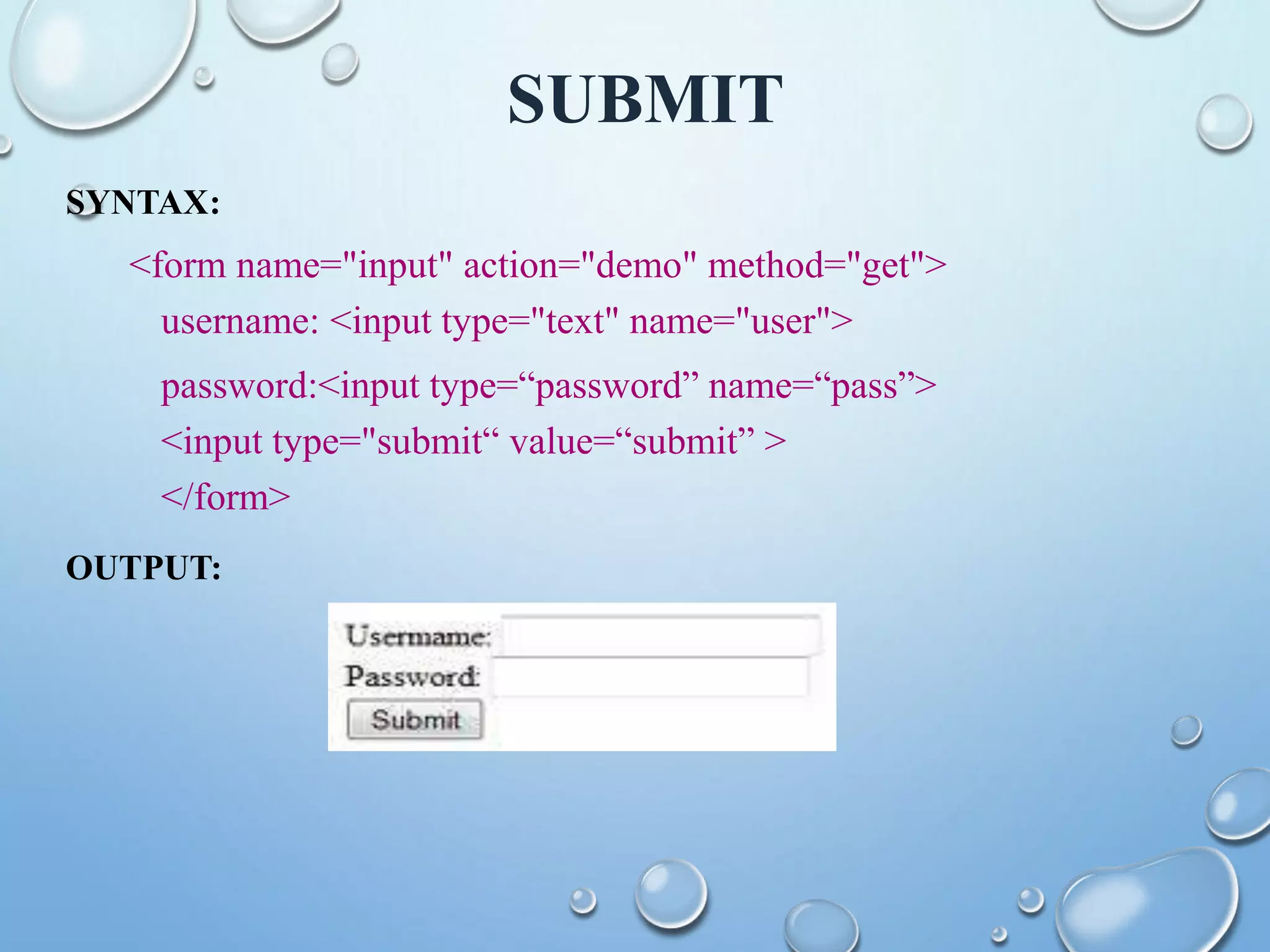 An Overview of HTML, CSS & Java Script | PPT