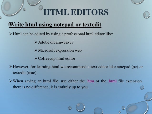File Script In Html