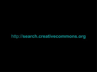 Overview: Creative Commons (OPEN Kick-off)