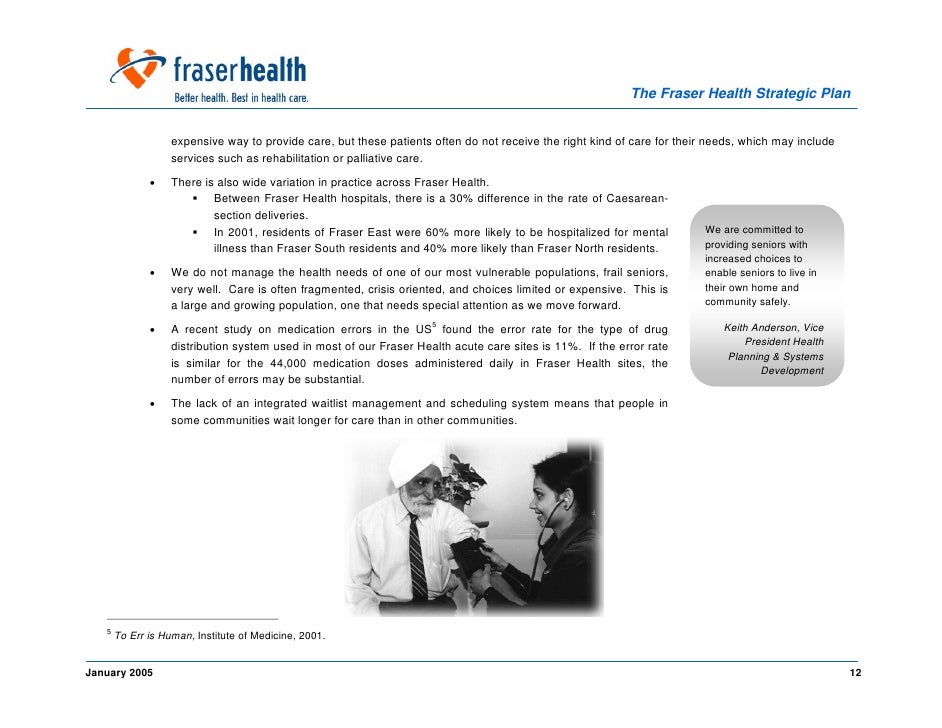 Overview Fraser Health