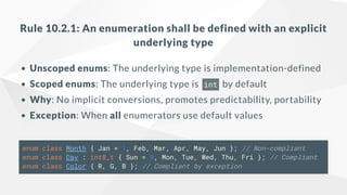[Koln C++] Safer C++: 25 MISRA Rules Explored | PDF