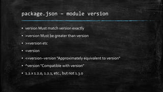 Overview of Node JS