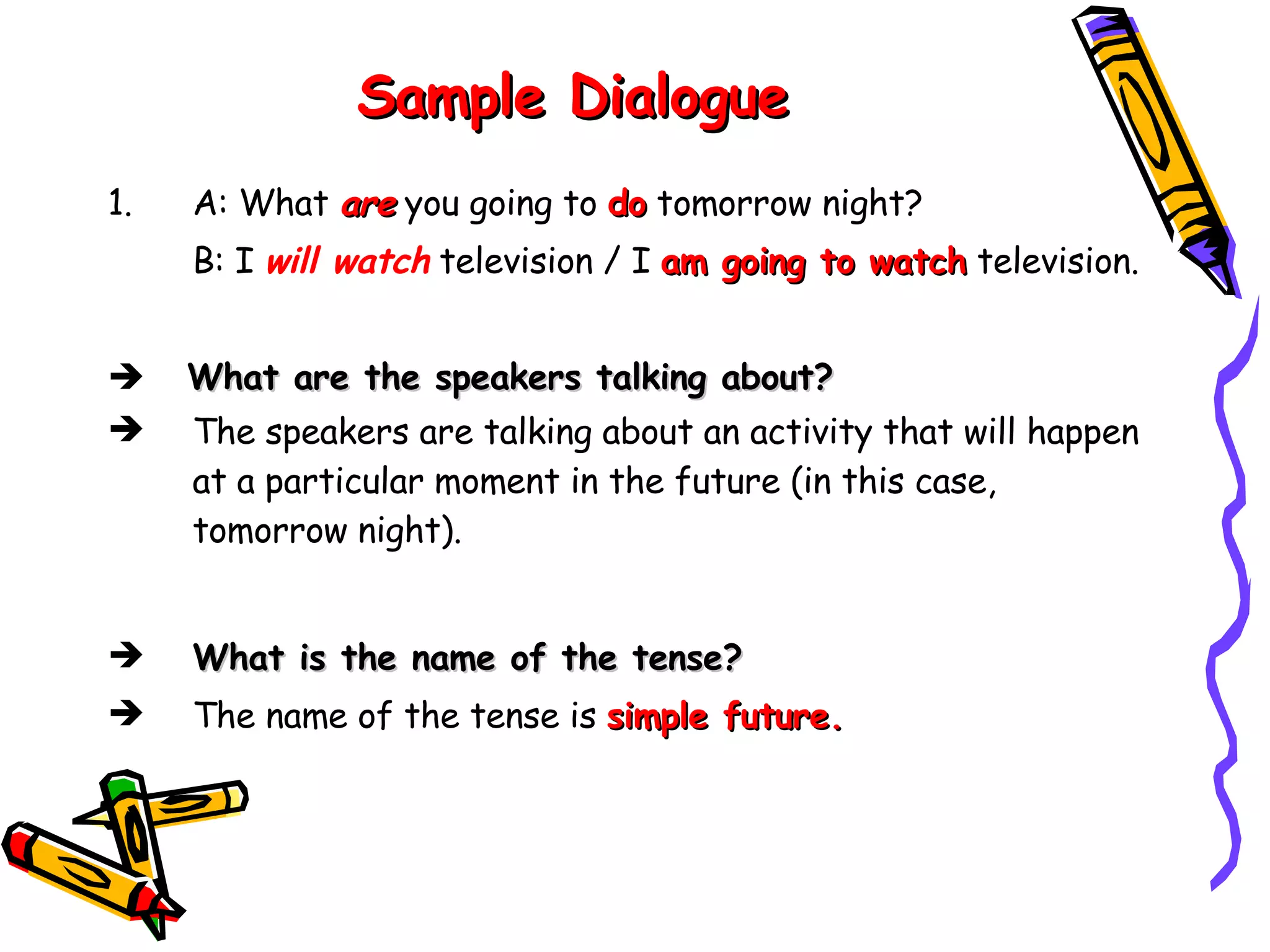 Overview Of Simple Verb Tenses | PPT