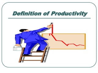 Definition of Productivity
 