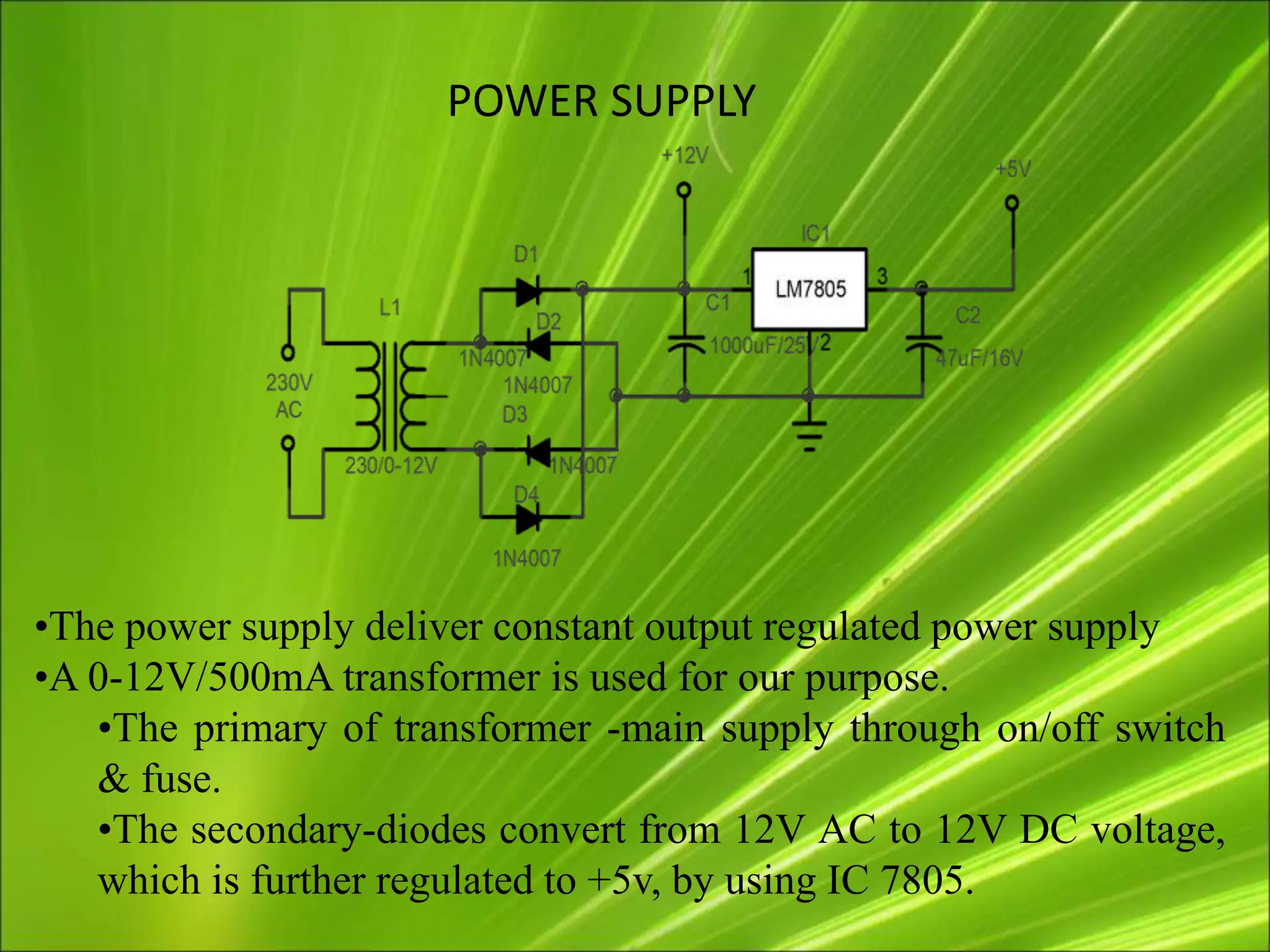Overview and Applications 8051 Microcontrollers | PPT
