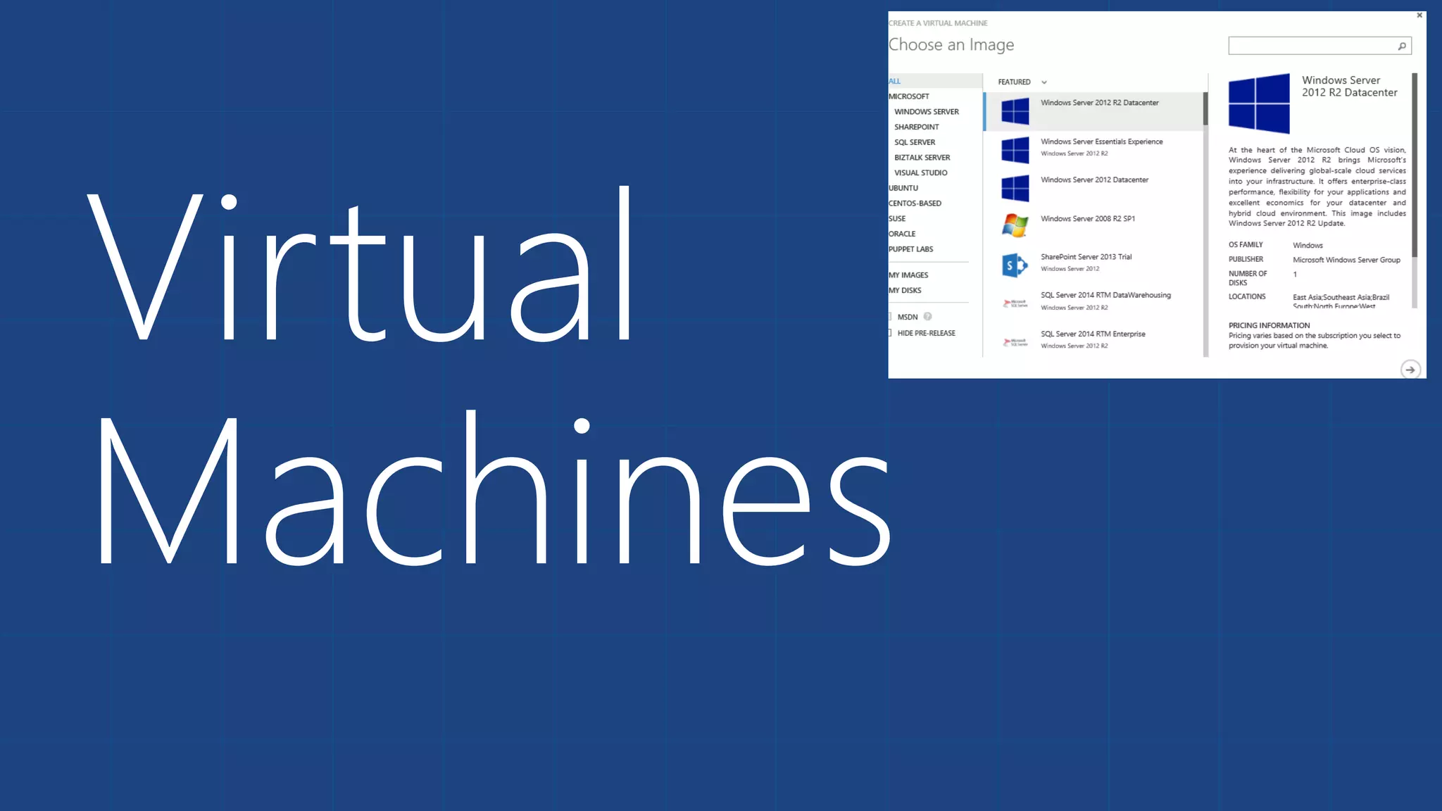 Virtual 
Machines 
 