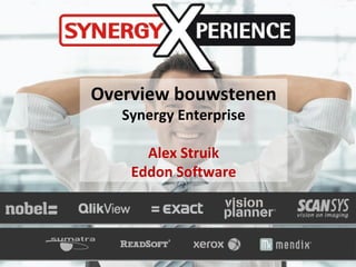 - Overview bouwstenen Synergy Enterprise Alex Struik Eddon Software 
