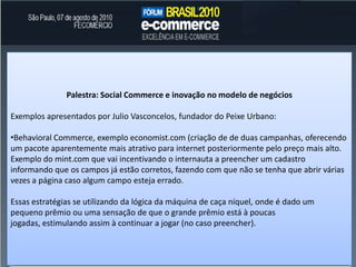 Os Correiospossuem um blog de filatelia e o twitter dos correioson-line, iniciativasestasquetem aumentadobem a receita com vendana web.