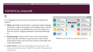 Overview of tools for data analysis and visualisation (2021) | PDF