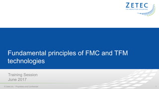 Fundamental principles of FMC and TFM
technologies
Training Session
June 2017
11© Zetec Inc. - Proprietary and Confidential
 
